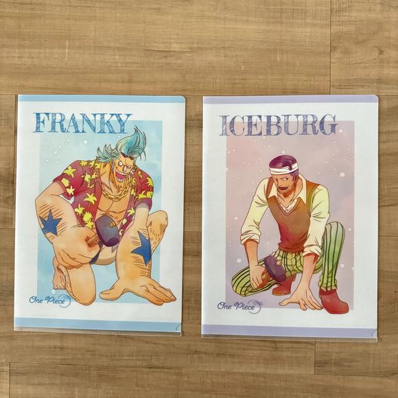2 One Piece Emotional Stories Ichiban Kuji Visual Art Sheet Clear File Poster - Picture 1 of 7